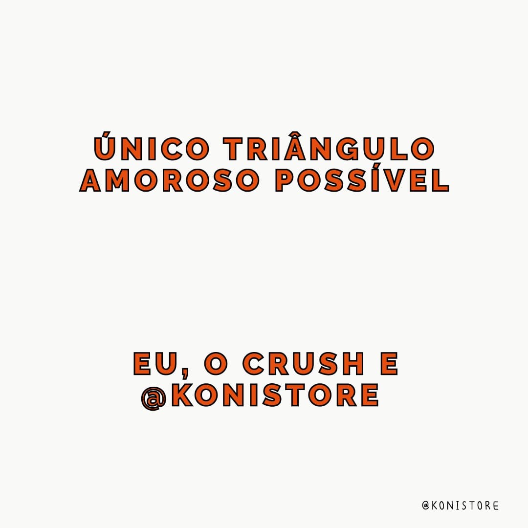 Carrossel: único triângulo amoroso possível, eu, o crush e @konistore