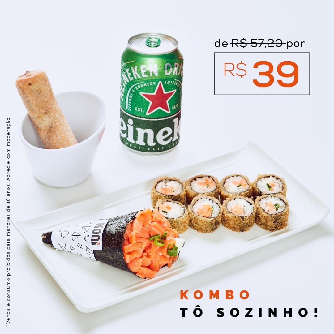 Post com o kombo Tô Sozinho